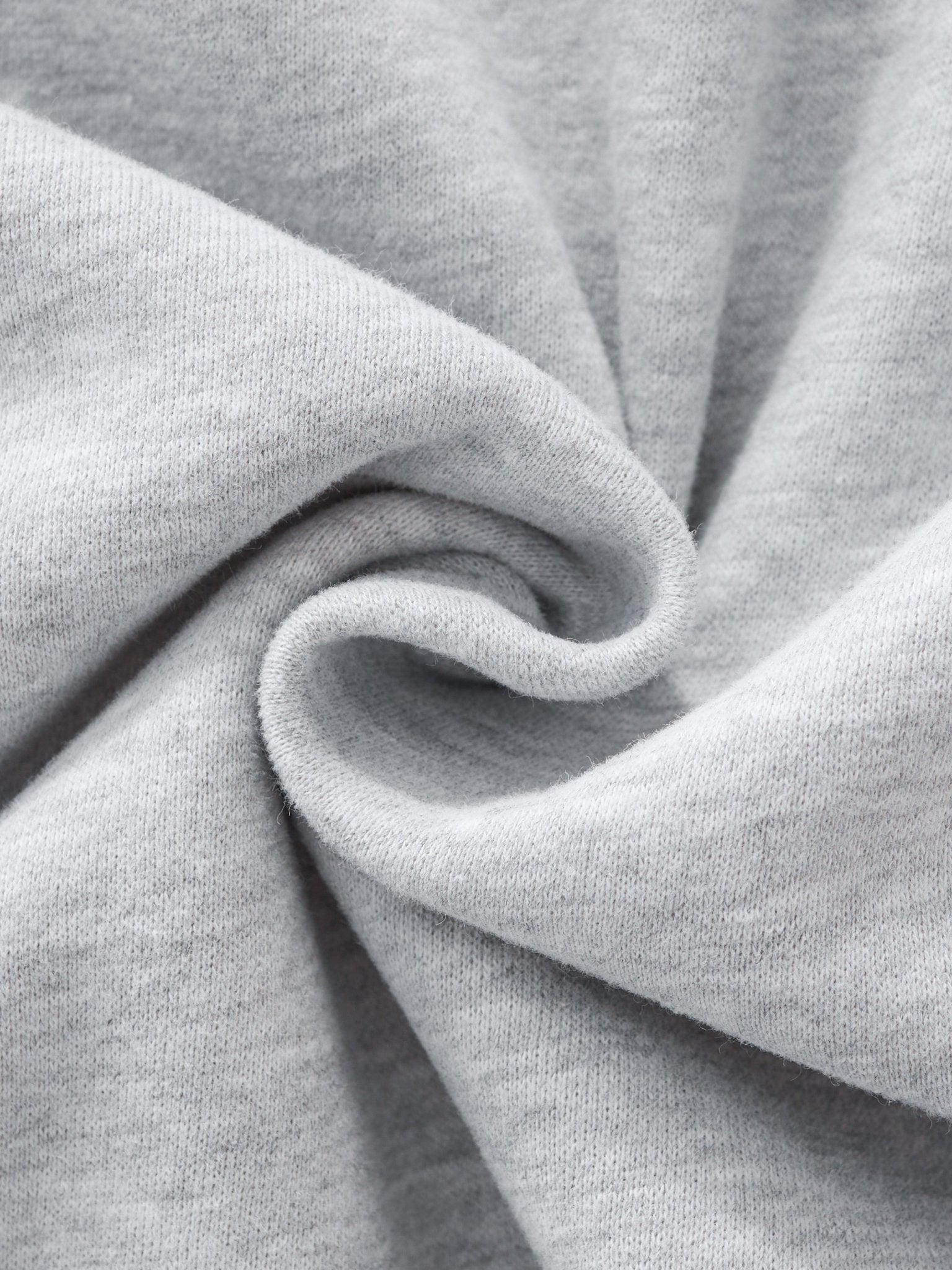 Contrast - Stitched Boxy Fleece Zip Hoodie - Simpleblanks