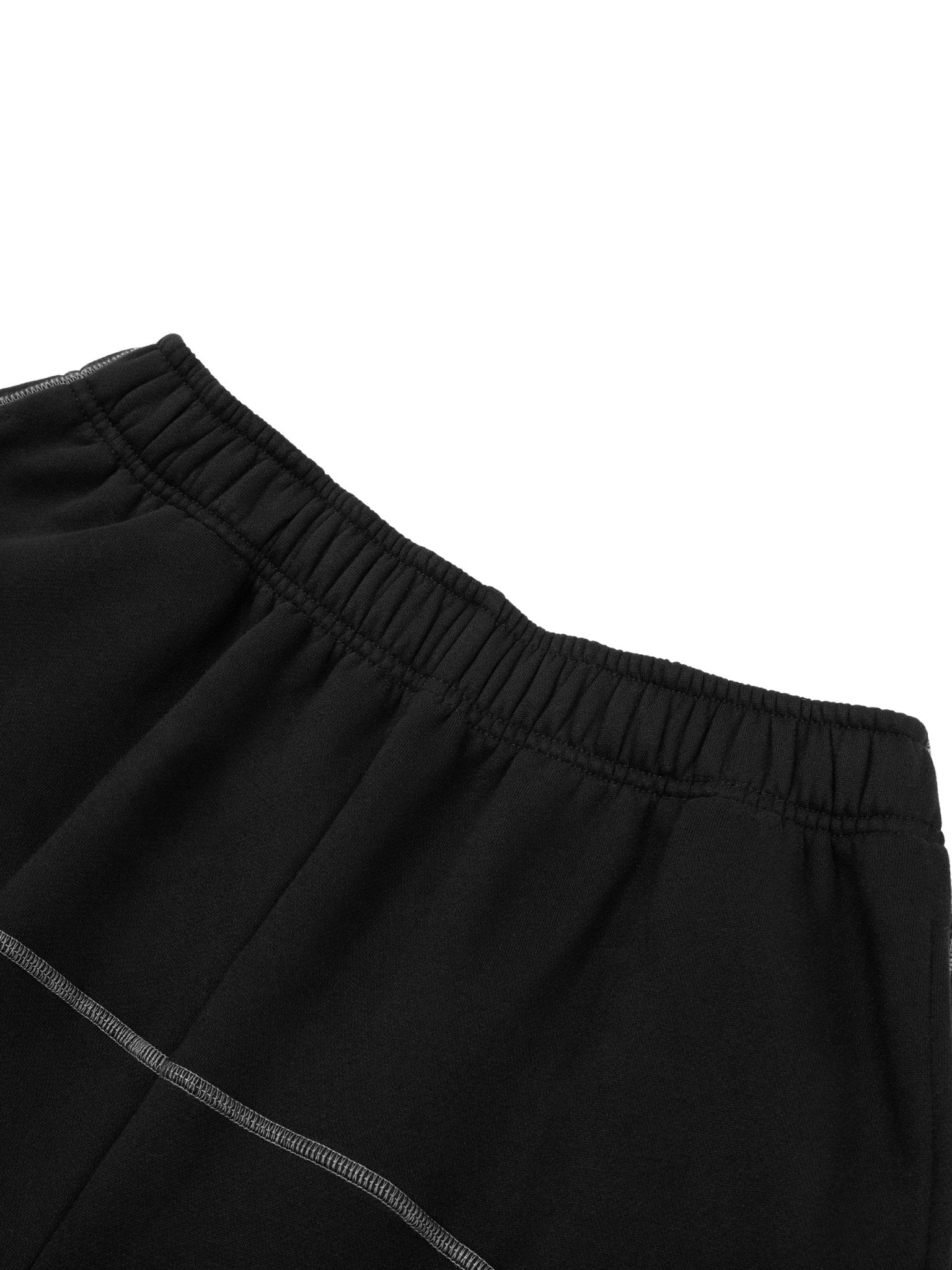 Contrast - Stitched Fleece Sweatpants - Simpleblanks