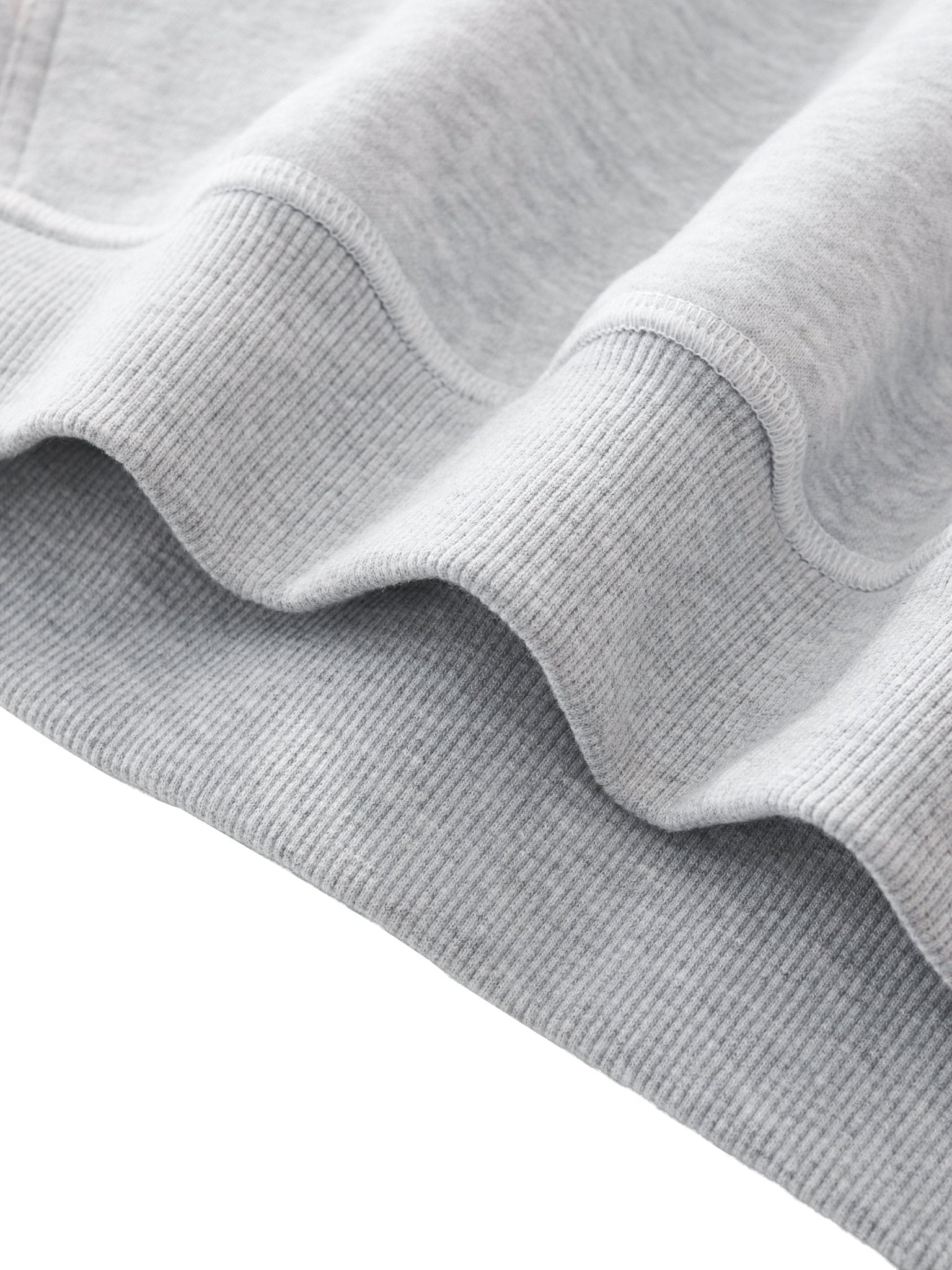 Contrast - Stitched Boxy Fleece Hoodie - Simpleblanks