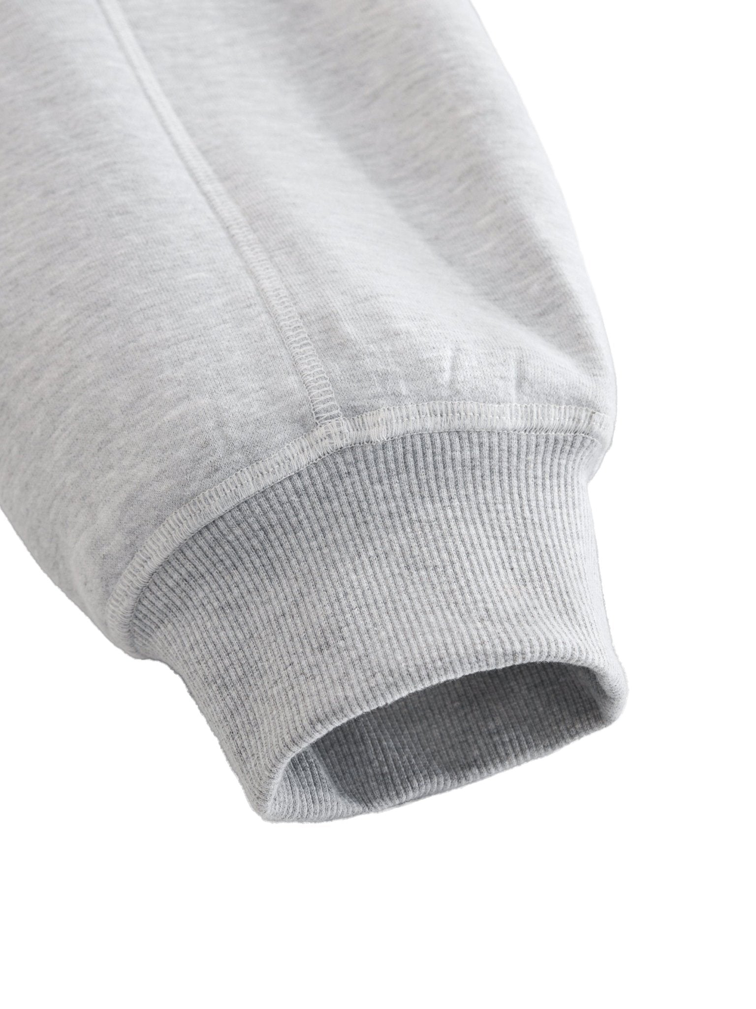 Contrast - Stitched Boxy Fleece Hoodie - Simpleblanks